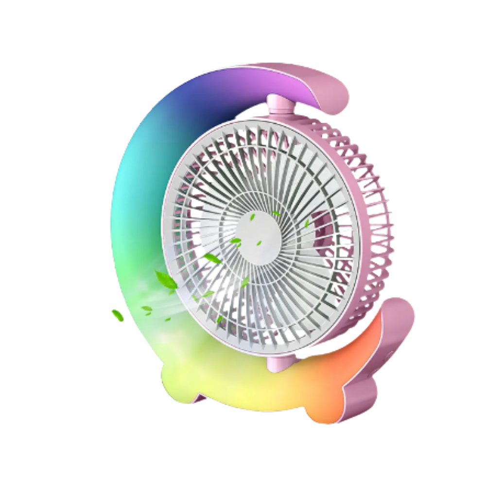 Ventilador G Con Luces de Colores