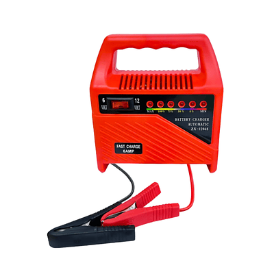 Cargador de Batería 6 A 6 V Y 12 V 