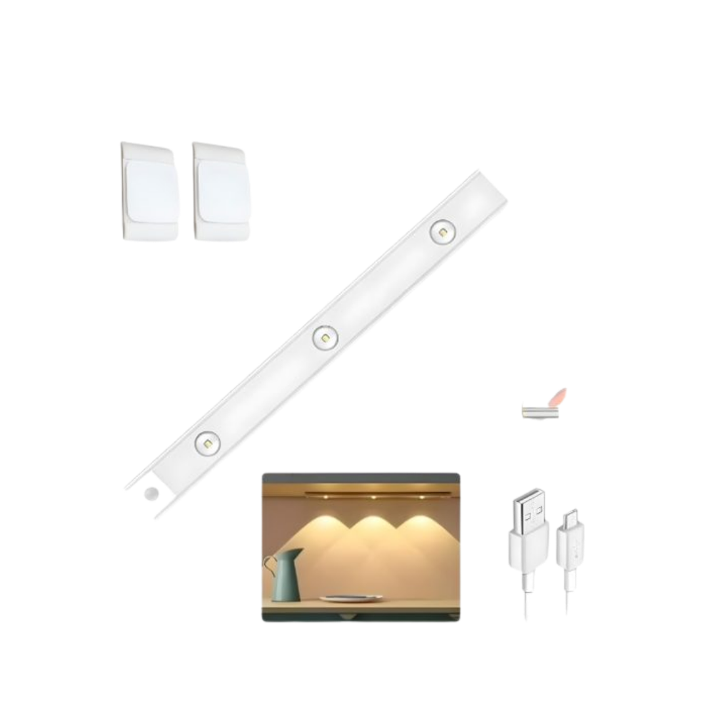 Tira Led Magnética USB Con Sensor De Movimiento 30 LED 30 x 4 cm