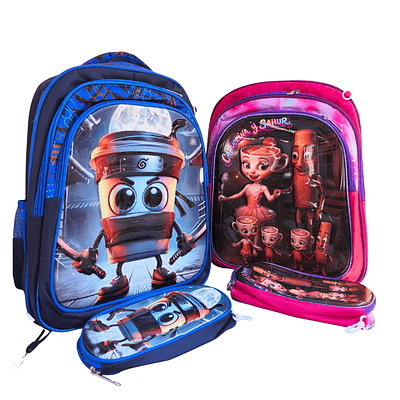 Mochila Escolar Premium Tamaño Grande 