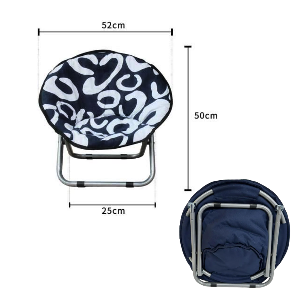 Mini Silla Estilo moderno Redonda Plegable