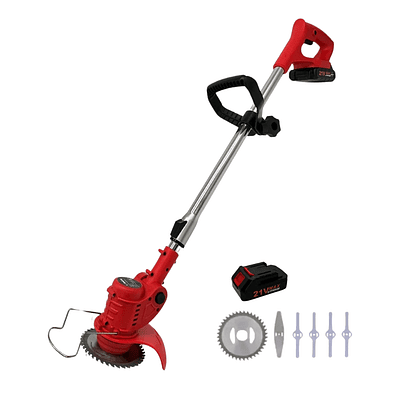 Orilladora De Pasto Inalámbrica Telescópica + 1 Baterías