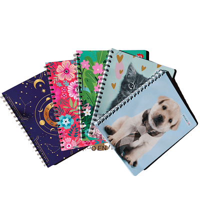 Cuaderno Universitario Diseños Surtidos 