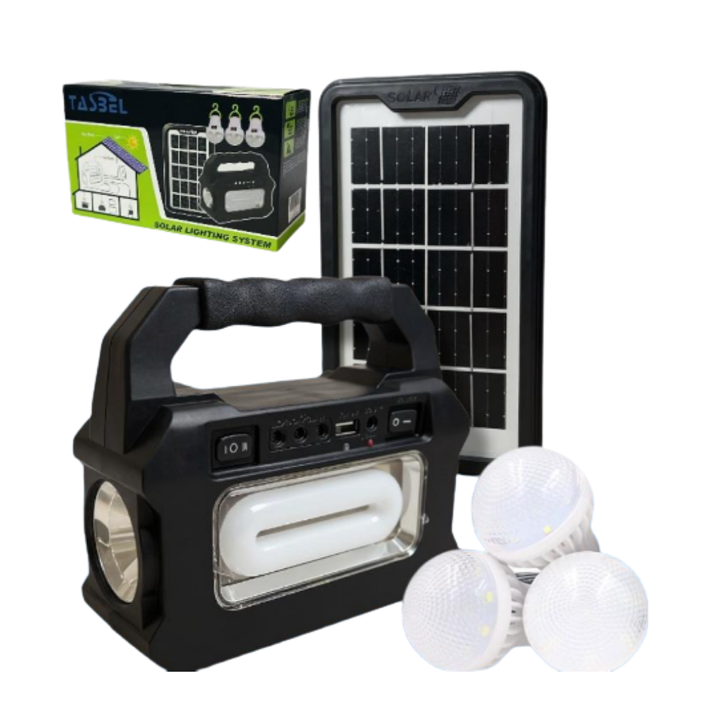 Kit de Emergencia Solar 3 Ampolletas