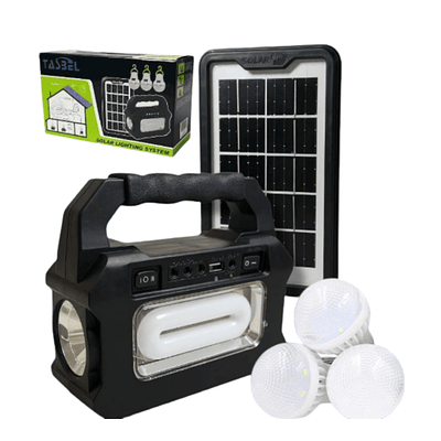 Kit de Emergencia Solar 3 Ampolletas