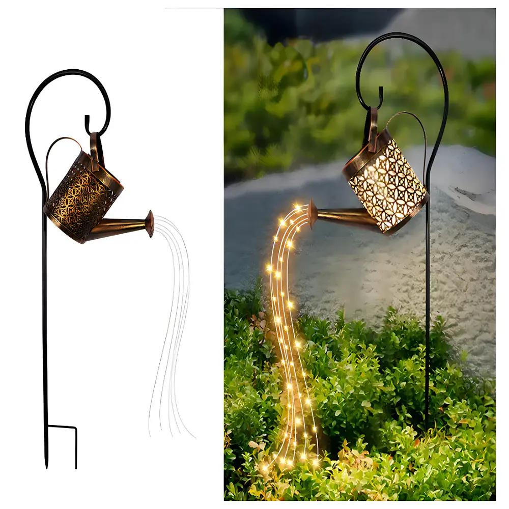 Regadora con Luces Solar Jardín