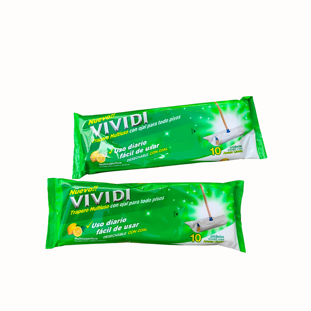 Trapero Húmedo con Ojal de Limón Pack 10 Unidades