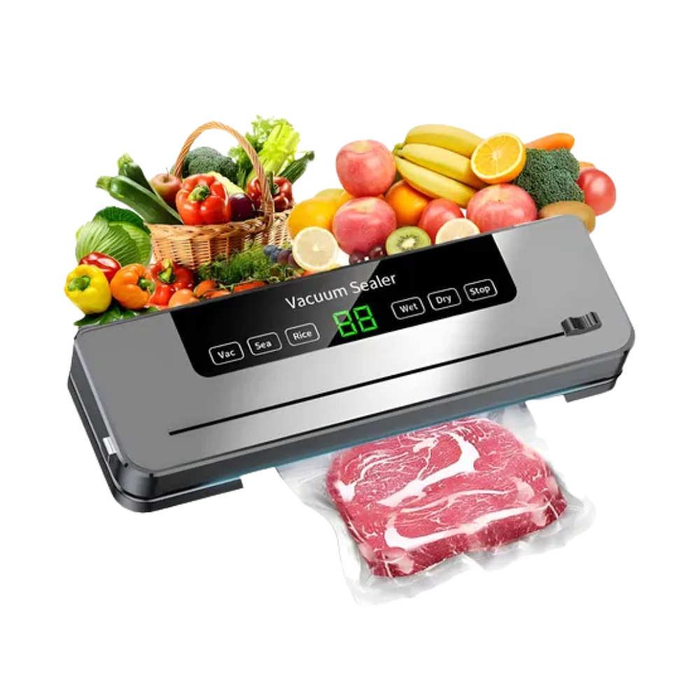 Envasadora Al Vacío Máquina Selladora Eléctrica Conservadora De Alimentos 