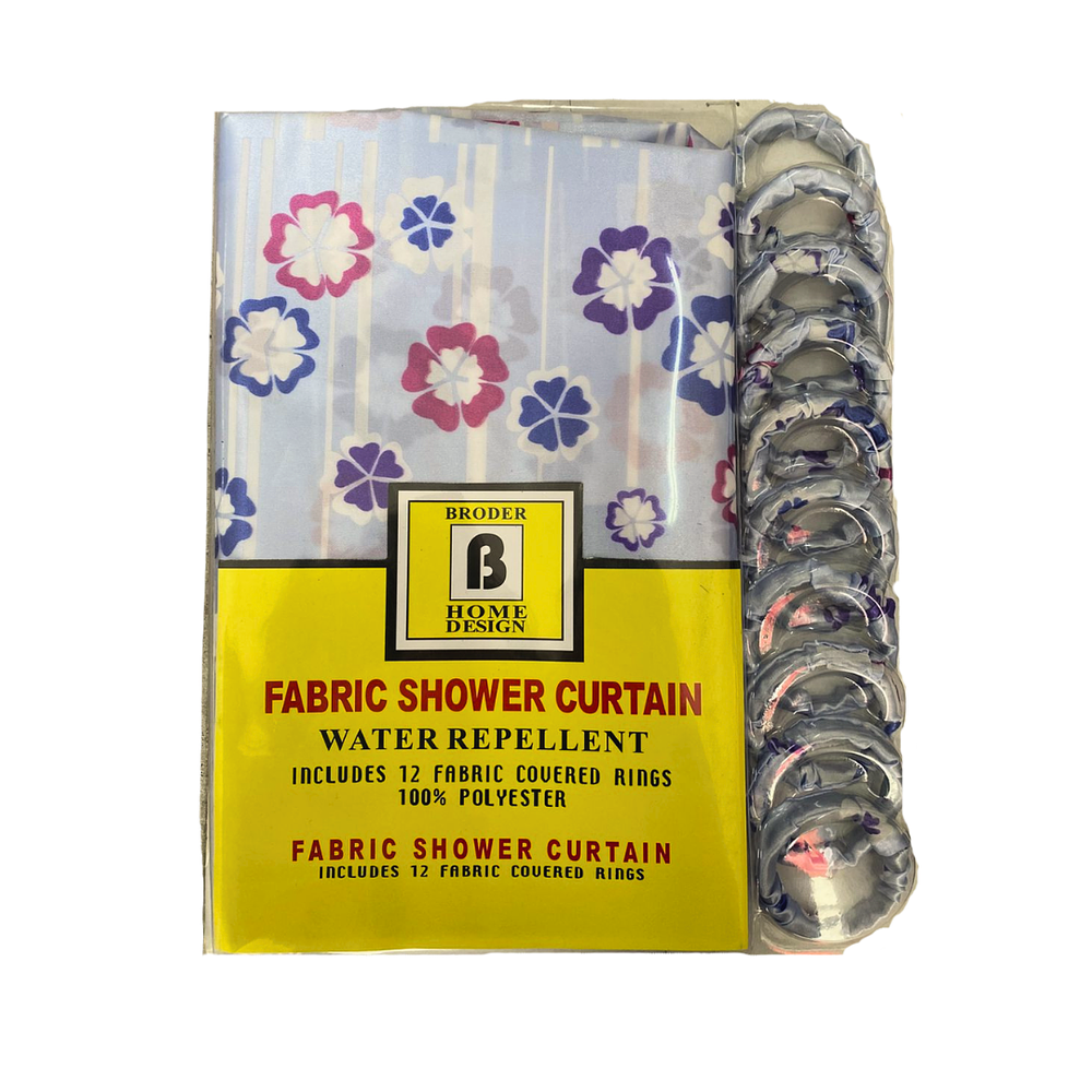 Cortina para Ducha Premium incluye argollas