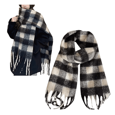 Bufanda Grande 40x 190 + 30 CM
