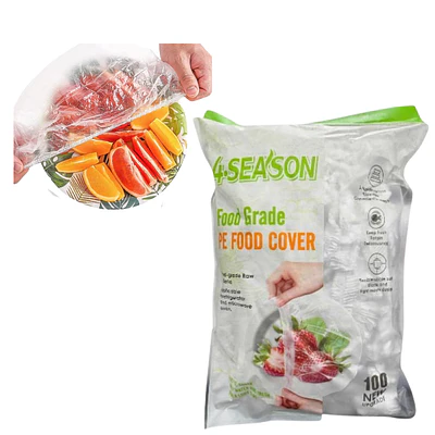 Pack 100 Bolsas Para Cubrir Guardar Alimentos 