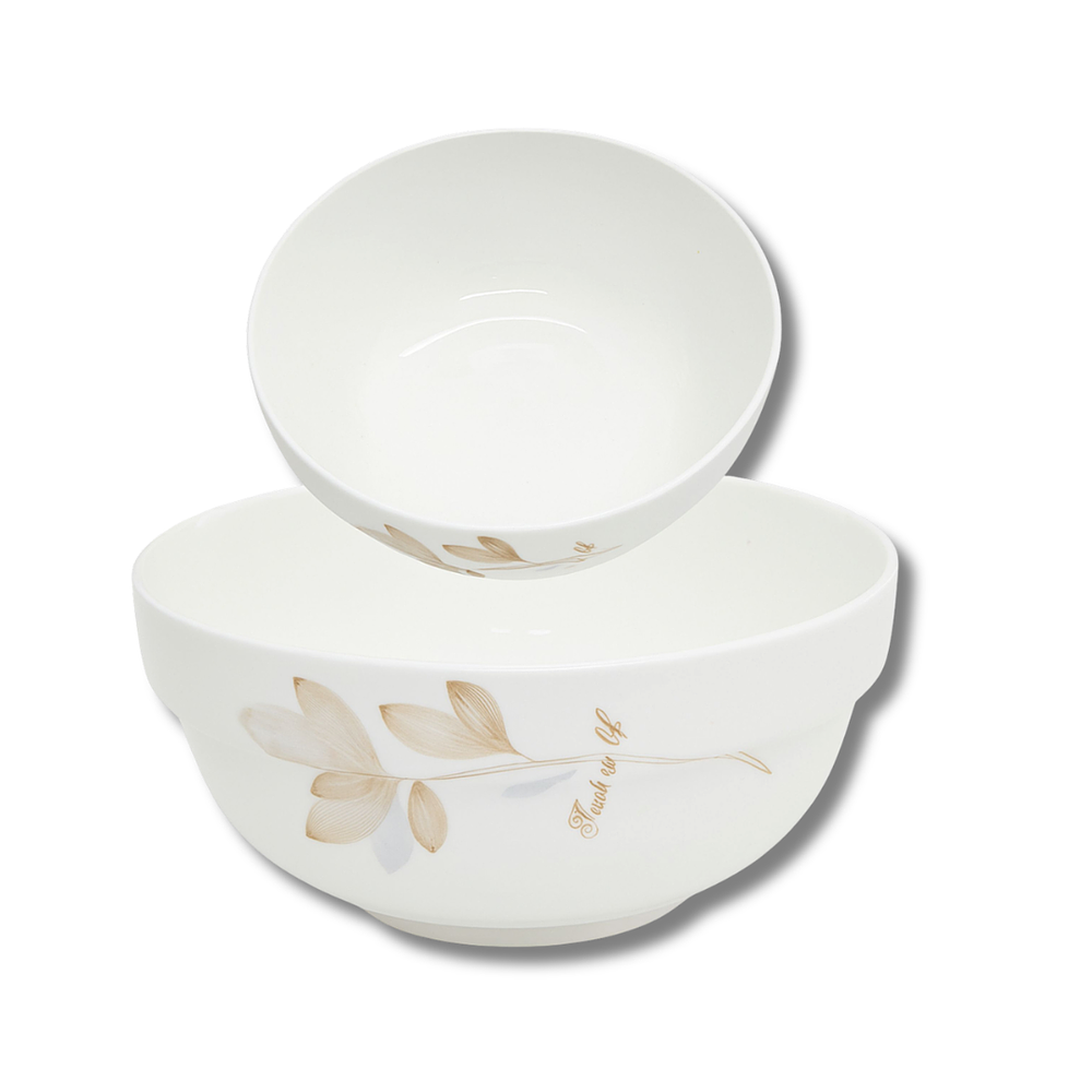 Bowl Cerámica Diseño Flores 5 Pulgadas