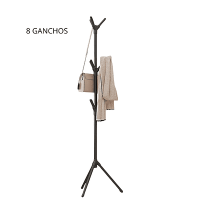 Perchero 8 Ganchos 175 CM Alto 