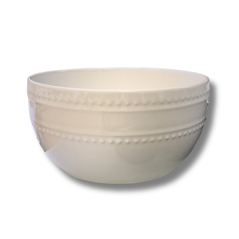 Bowl Cerámica Blanco Perlado 16 Cm