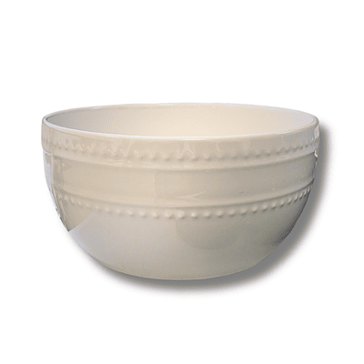 Bowl Cerámica Blanco Perlado 16 Cm