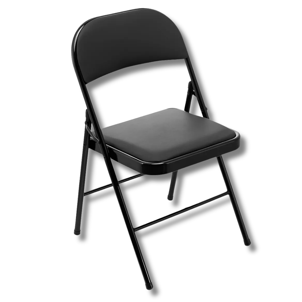 Silla Plegable Negra 
