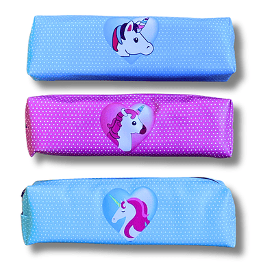 Estuche Diseños Infantiles Unicornio Colores 