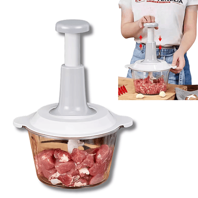 Picadora Manual Push 