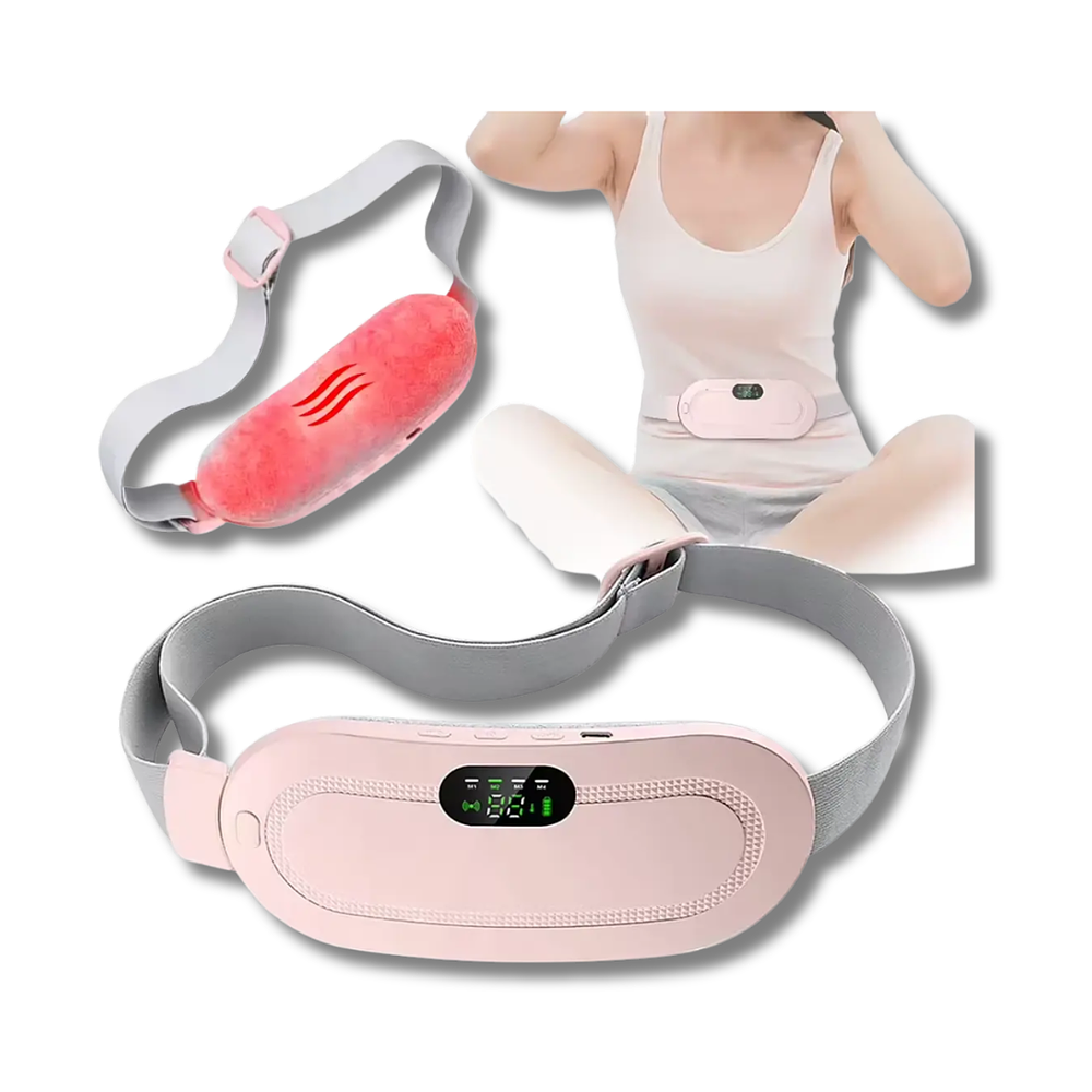 Cinturón Menstrual con Calor Recargable 