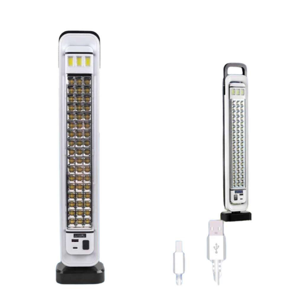 Lampara Solar De 51 LED Mas 3 LED COB Duo