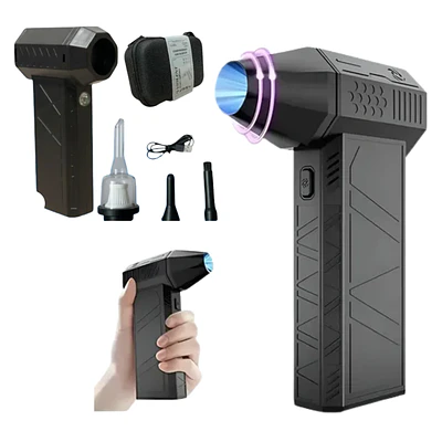 Mini Soplador y Aspirador con Estuche y Accesorios