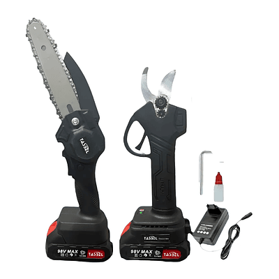 Pack Mini Sierra + Tijera + 2 Baterías