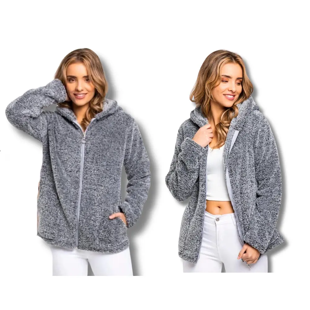 Polerón Sherpa Con Cierre 