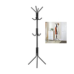 Perchero De 8 Ganchos De Pie 175 cm Modernos Para Colgar Ropa Bolsos Pantalones Abrigos