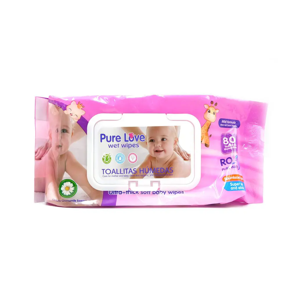 Toalla Húmeda Bebé 80 Unidades