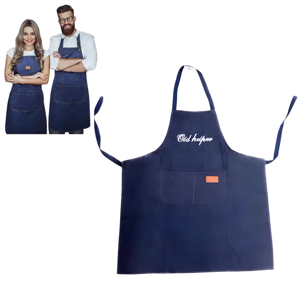 Delantal de Cocina de Mezclilla 