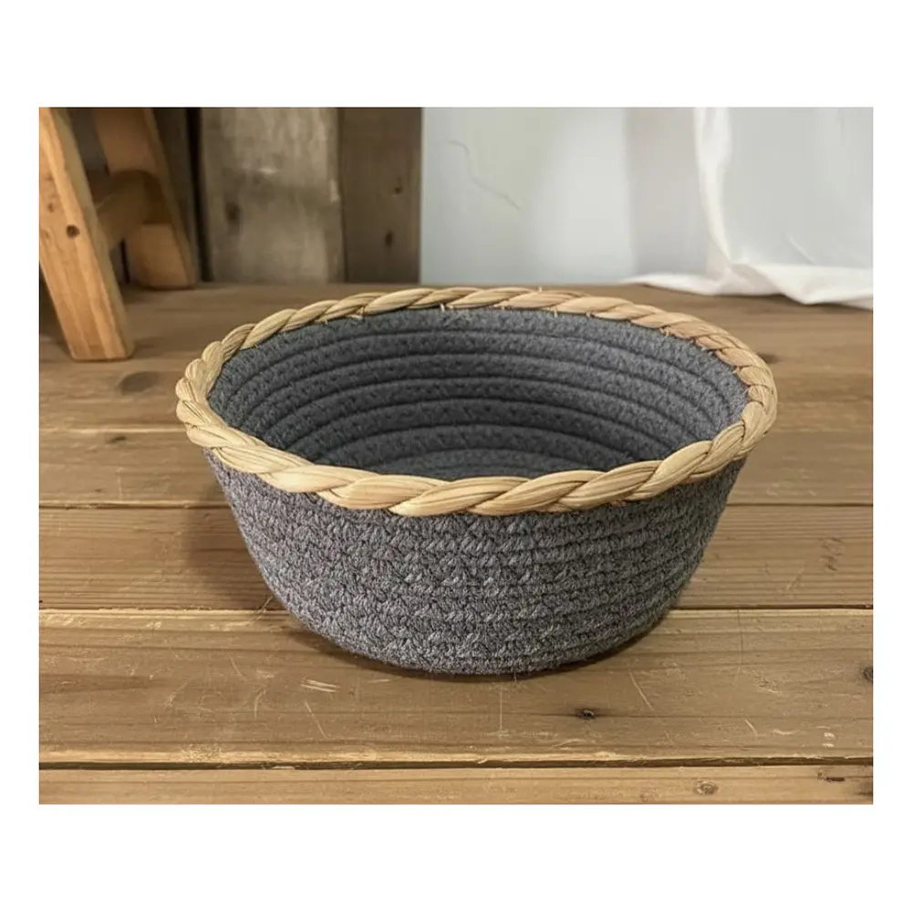 Canasto Gris 15 x 6 cm 