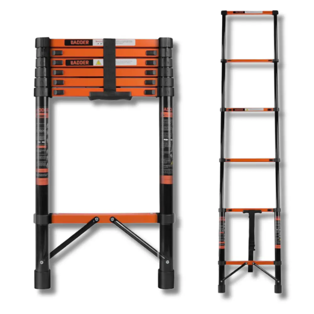 Escalera Plegable Telescópica 1.5 metros 