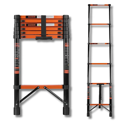 Escalera Plegable Telescópica 1.5 metros 