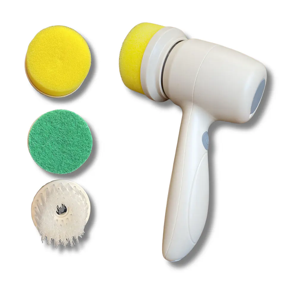 Cepillo de Limpieza Recargable 3 Cabezales 