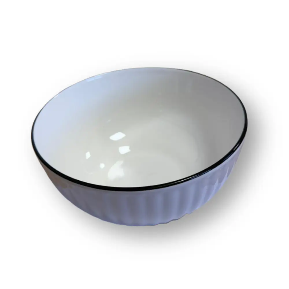 Bowl 15,5 x 8 Blanco Cerámica Esmaltada