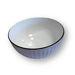 Bowl 15,5 x 8 Blanco Cerámica Esmaltada