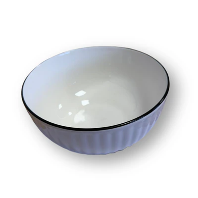 Bowl 15,5 x 8 Blanco Cerámica Esmaltada