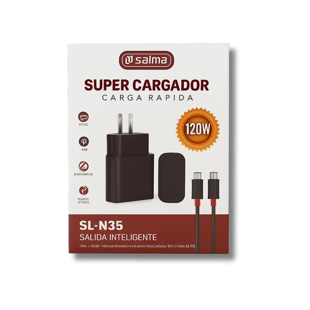 Cargador Tipo C 120W