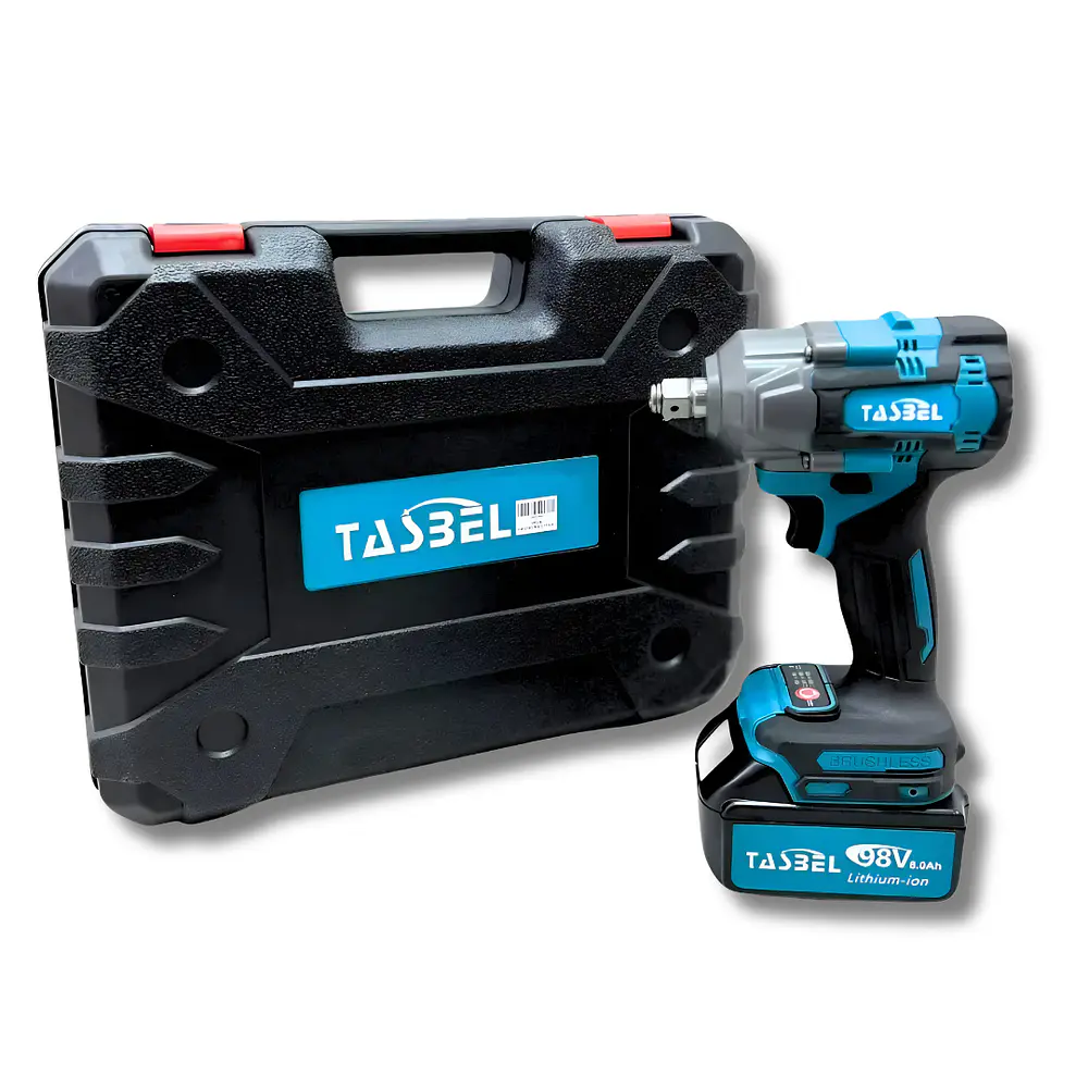 Llave de Impacto Pro Max 2 Baterías Inalámbrica 