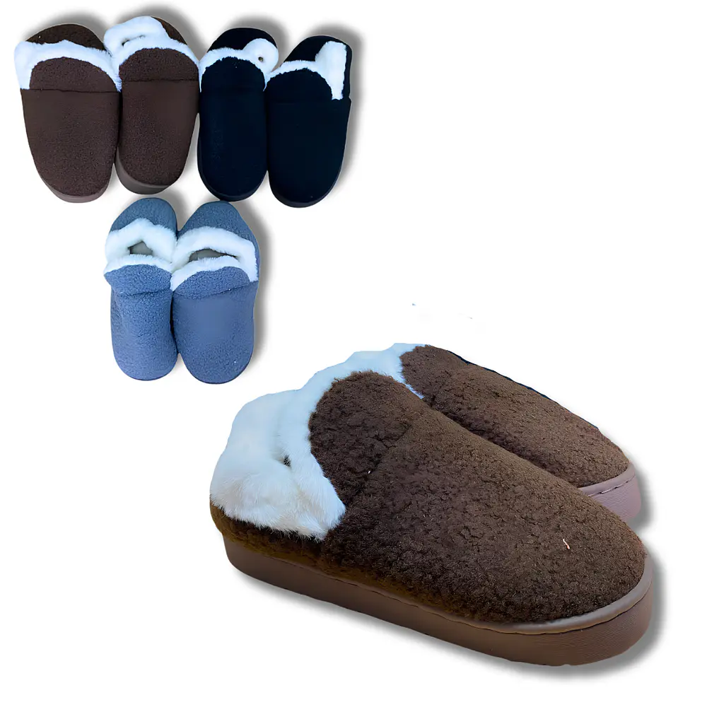Pantufla Con Chiporro Estilo Mocasín 