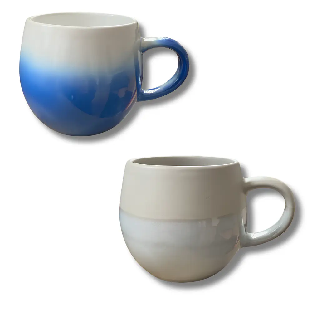 Taza Redonda Estilo Degrade 