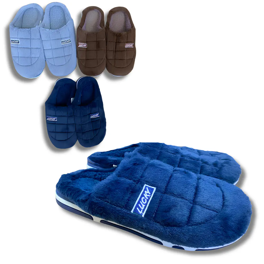 Pantuflas Diseño Acolchadas Felpa 