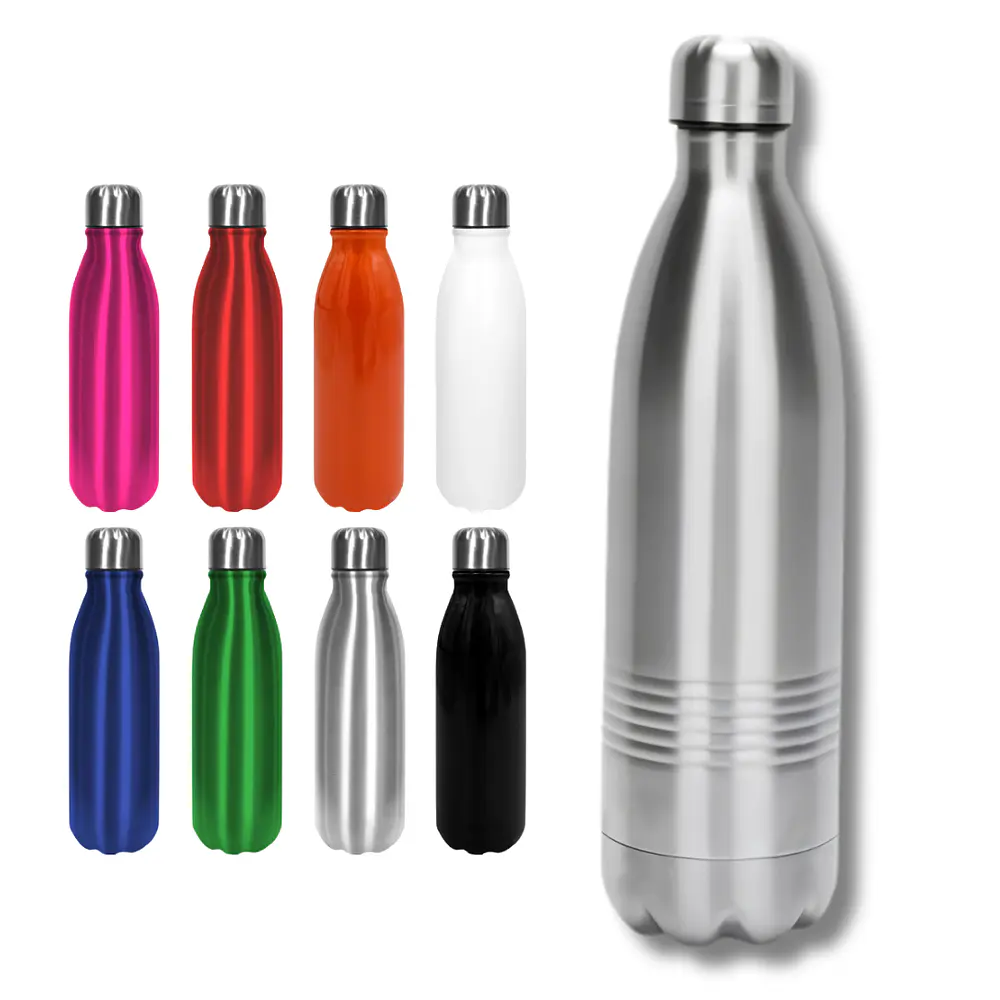 Termo Botella Acero Colores