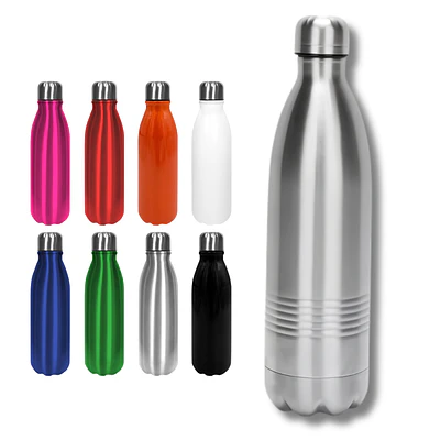 Termo Botella Acero Colores