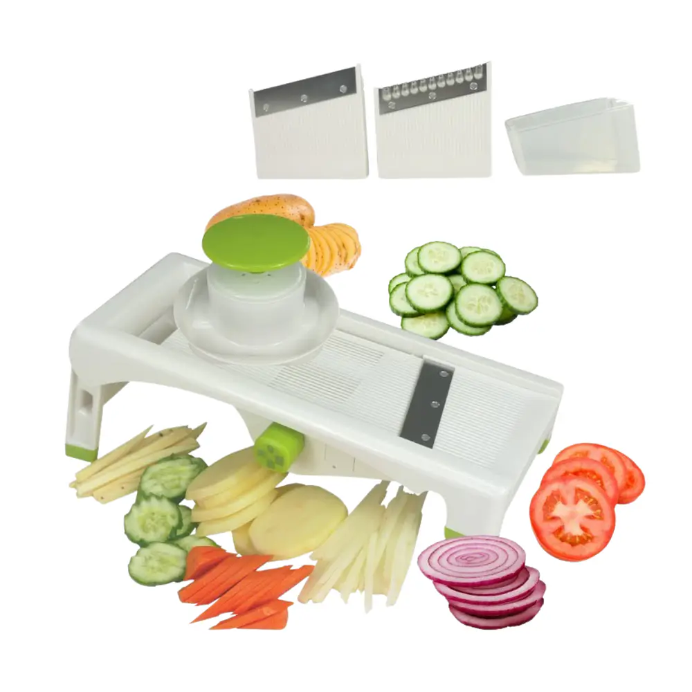 Picador Rebanador de Vegetales Distintos Cortes