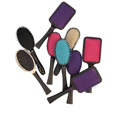 Cepillo de Cabello Unidad Negro y Colores 