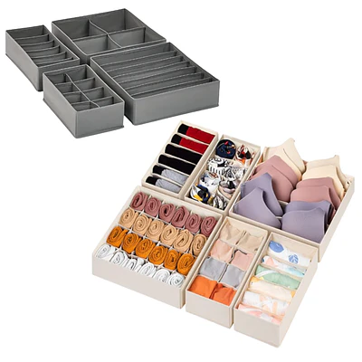 Set de 6 organizadores de Ropa para Cajón 
