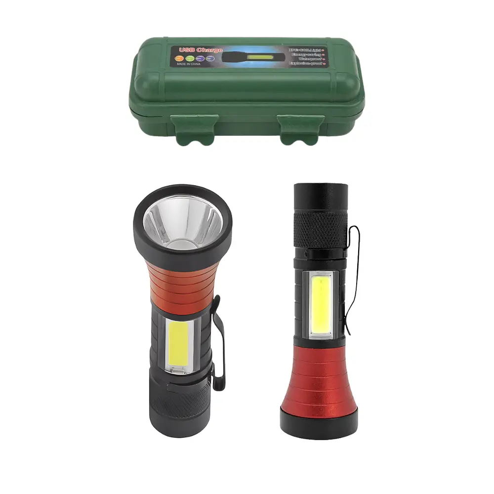 Mini Linterna Recargable USB