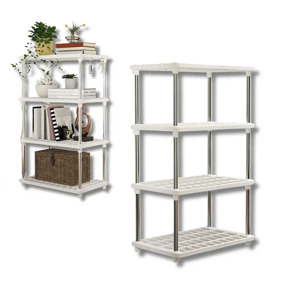 Estante Armable Organizador 4 Niveles 42x22x80 