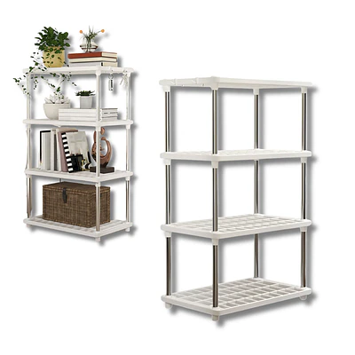 Estante Armable Organizador 4 Niveles 42x22x80 